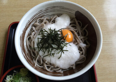 蕎麦はとろろが好きです